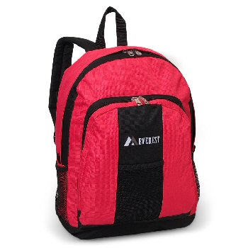 Backpack with Front & Side Pockets
