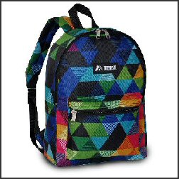 Basic Pattern Backpack